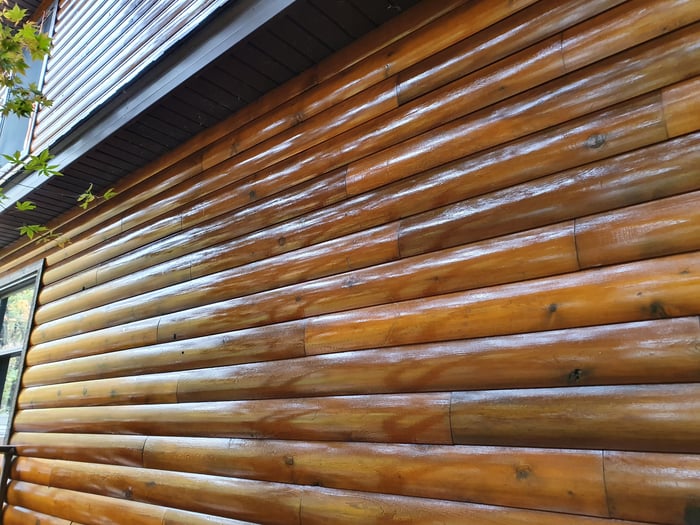 log siding log siding