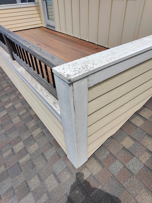 damaged siding damaged siding
